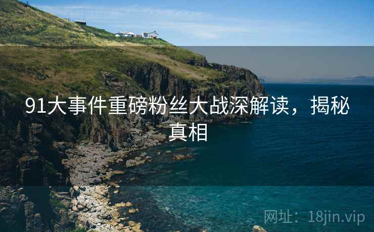 91大事件重磅粉丝大战深解读，揭秘真相
