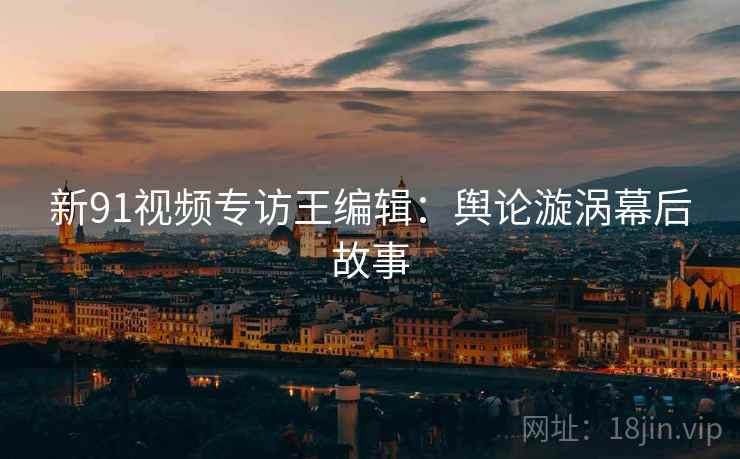 新91视频专访王编辑：舆论漩涡幕后故事