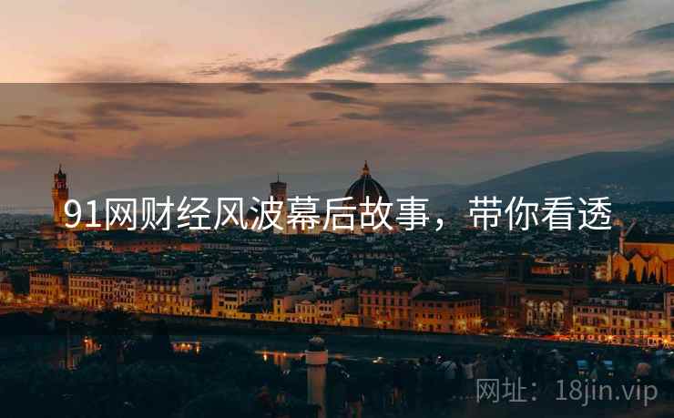91网财经风波幕后故事，带你看透