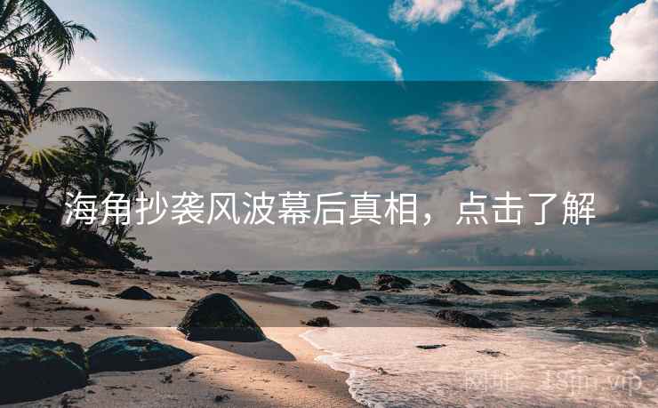 海角抄袭风波幕后真相，点击了解